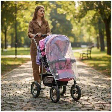 прогулочные коляски бишкек: Коляска, цвет - Розовый, Б/у — 1