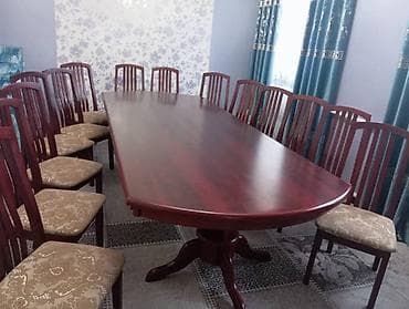 двухъярусную кровать с партой: Стол и стул для зала, цвет - Коричневый — 1