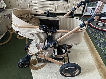 коляски прогулочные легкие: Коляска, Belecoo, цвет - Золотой, Б/у, Самовывоз — 6