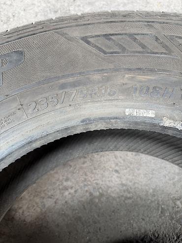 1: Шины 235 / 75 / R 16, Лето, Б/у, 1 шт, Легковые, Корея, Hankook — 2