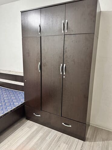 Шкаф для одежды, Б/у, Прямой, ЛДСП