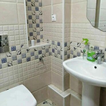 ош гостевой дом: 1 комната, Душевая кабина, Постельное белье, Кондиционер — 4