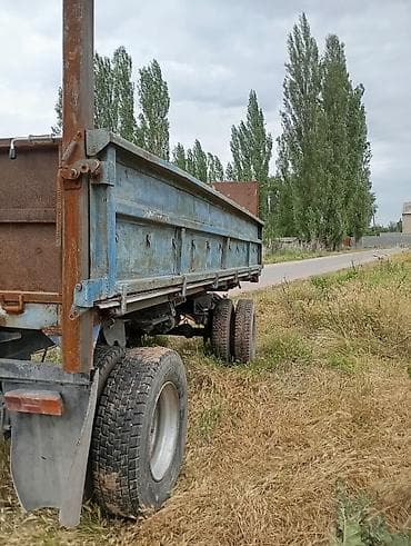 прицеп для мотоблока: Одноосный/двухосный прицеп-самосвал сельскохозяйственный - Тип — 2
