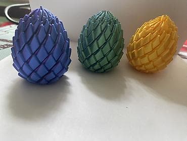 3д сетка: 3D‑печатные фигурки и антистресс-игрушки в виде фантазийных существ — 1