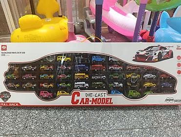 Набор металлических игрушечных машинок Die-Cast CAR-MODEL, 40 шт. -