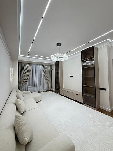 ts group: 2 комнаты, 77 м², Асанбай мкр Элитка, 8 этаж, Дизайнерский ремонт — 4