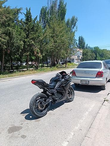 Мотоциклы: Электро Спортбайк Yamaha R3 replica черный глянец ПРАВА НЕ НУЖНЫ ‼️ — 3