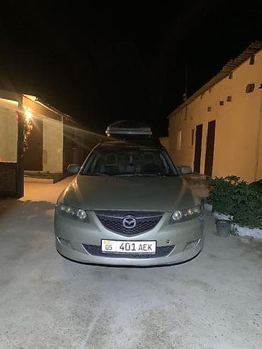эшке: Mazda 6: 2004 г., 2 л, Кол менен иштөөчү, Бензин, Седан — 3