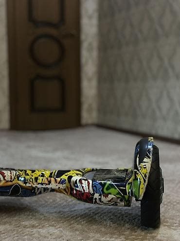 гироскутеры бишкек: Гироскутер с ярким граффити-дизайном - Диаметр колёс: ориентировочно — 2