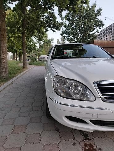 Транспорт: Mercedes-Benz S-Class: 2003 г., 3.7 л, Автомат, Бензин, Седан — 4