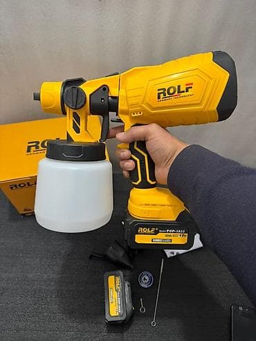 распылители: Электрический краскопульт, Новый, В наличии — 5