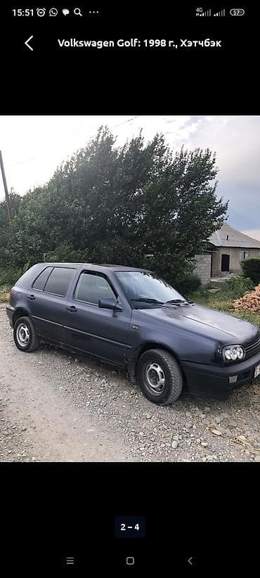 мотоцикл не на ходу: Volkswagen Golf: 1994 г. — 2