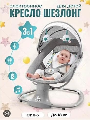 Продается абсолютно новый музыкальный электро шезлонг Режим