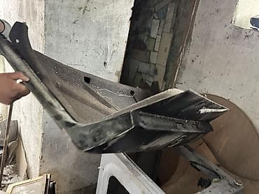 Обвес: Юбка переднего бампера Mercedes-Benz, цвет - Черный — 3