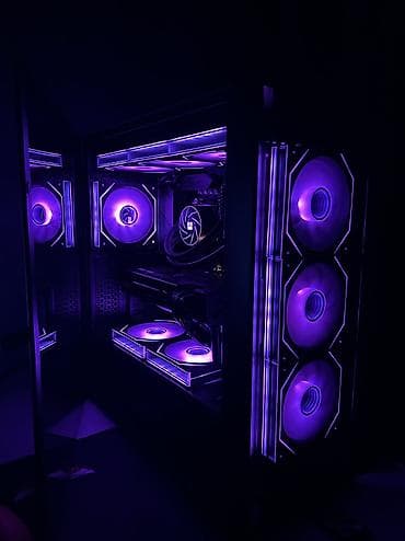 dark project: Компьютер, ядер - 16, ОЗУ 32 ГБ, Для работы, учебы, Б/у, AMD Ryzen 7, AMD Radeon RX 7800 XT, NVMe — 7