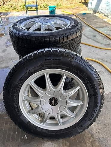 audi turbo: Колеса в сборе 195 / 65 / R 15, Зима, Комплект, Легковые, Литые — 1