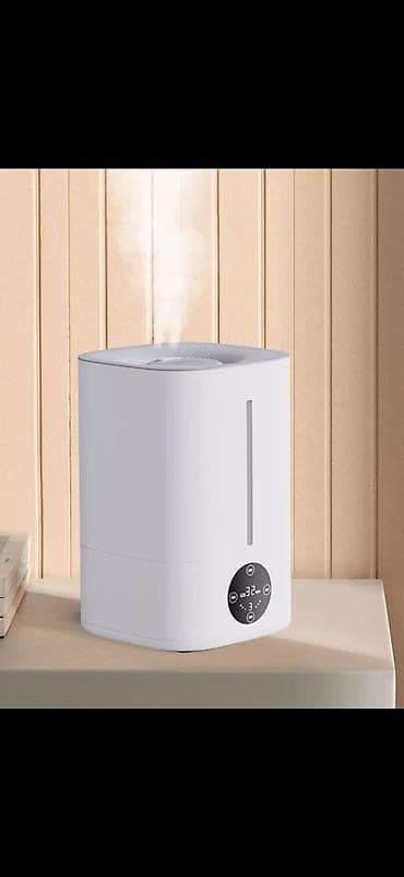 Увлажнитель воздуха Ультразвуковой, Настольный, Сенсорное управление