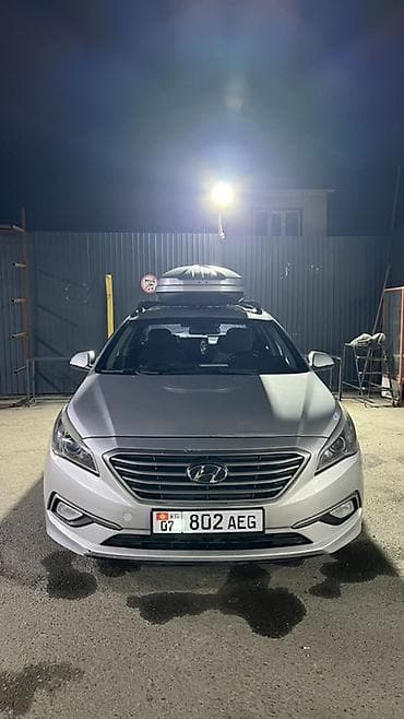 geely galaxy e5: Hyundai Sonata: 2015 г., 2 л, Автомат, Газ, Седан — 1