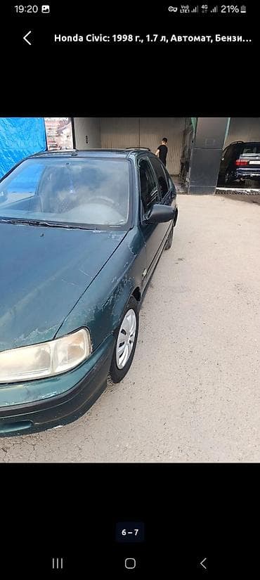 vtec k20: Honda Civic: 1998 г., 1.7 л, Автомат, Бензин, Седан — 3