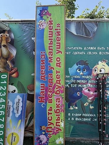 Набор настенных учебных плакатов для детского сада/начальной школы