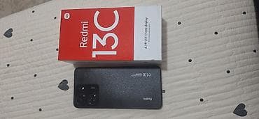 колонки для телефона: Redmi, Redmi 13C, Б/у, цвет - Черный, 2 SIM — 1