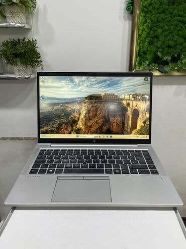 Ультрабук, HP, 16 ГБ ОЗУ, Intel Core i7, 14 ", Б/у, Для несложных задач, память SSD