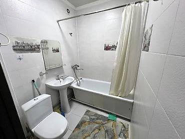 Батирлер: 1 бөлмө, 45 м², Восток-5 мкр 106-серия, 5 кабат, Евро оңдоо — 4