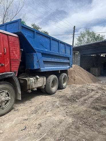 штукатурный агригат: Смесь щебень и отсев, Для фундамента, Камаз — 2