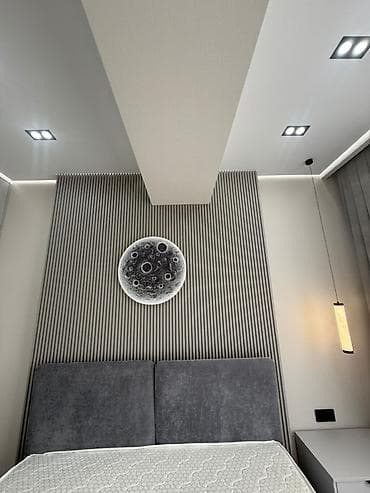 flat osh: 2 комнаты, 56 м², Южная Магистраль Элитка, 5 этаж, Дизайнерский ремонт — 9