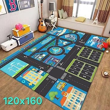 second hend: Детский коврик Новый, Тканый, Прямоугольный — 6