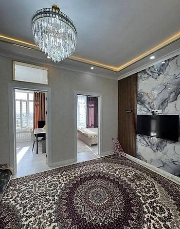 flat osh: 1 комната, 44 м², Элитка, 12 этаж, Евроремонт — 1