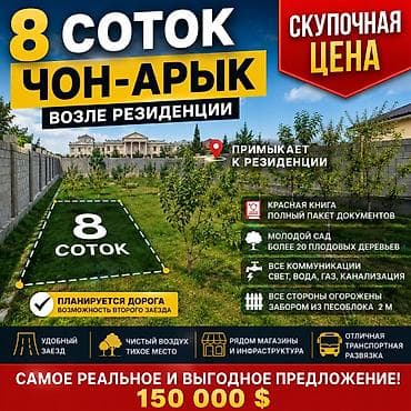 кок жар ж м: 8 соток, Кызыл китеп, Техпаспорт, Сатып алуу-сатуу келишими — 1