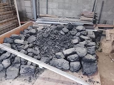 Уголь каменный (крупный и средний фракции) - Фракции: крупные куски