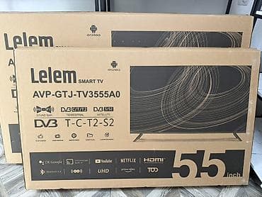 Lelem Smart TV AVP-GTJ-TV3555A0 - Диагональ: 55" (140 см) и 65" (165