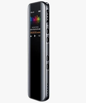 Рации и диктофоны: Цифровой диктофон память 8 gb ﻿Цифровой диктофон с цветным — 2