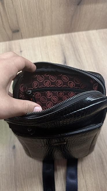 купить кожаный портфель мужской: Рюкзак, Материал: Натуральная кожа, Мужские — 2