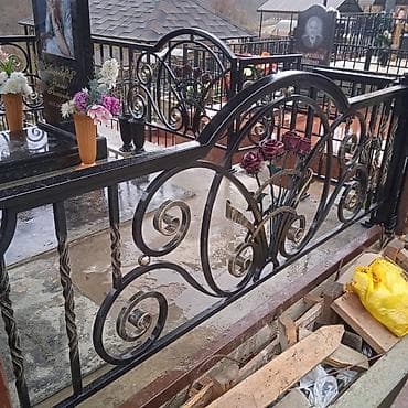 уй уста: Ограда на могилу Кованая Оградка Кованные оградки Ограждение — 2