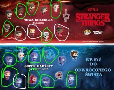 набор фишек для покера: Коллекционные фигурки Funko Pop по вселенной Stranger Things — 1