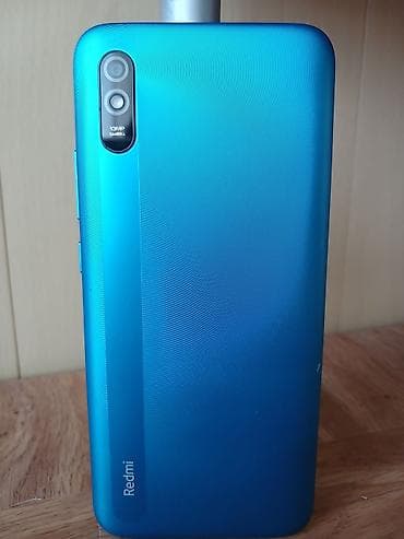 redmi note 9: Redmi, Redmi 9A, Б/у, 32 ГБ, цвет - Синий, 2 SIM — 4