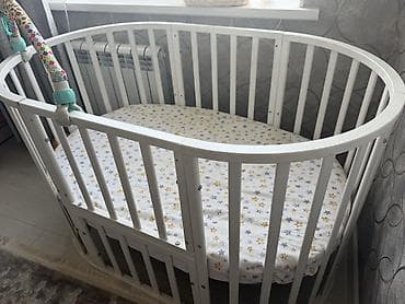 крп: Детская кровать трансформер, Другой тип, цвет - Белый — 1