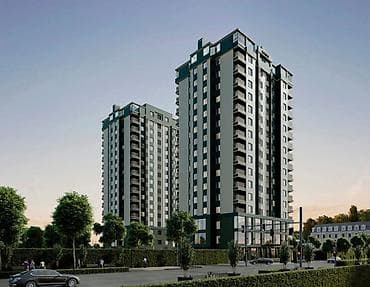 red centr: 2 комнаты, 79 м², Элитка, 9 этаж, Готовая ПСО (под самоотделку) — 2