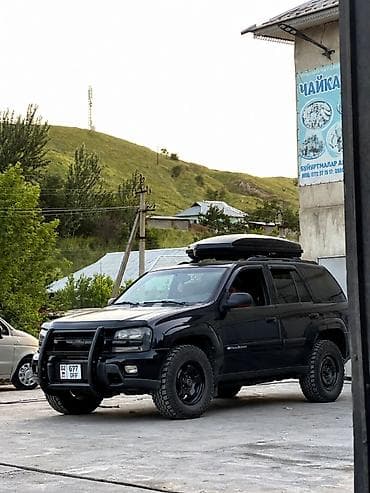 трекер авто: Chevrolet Trailblazer: 2004 г., 4.2 л, Автомат, Бензин, Внедорожник — 1
