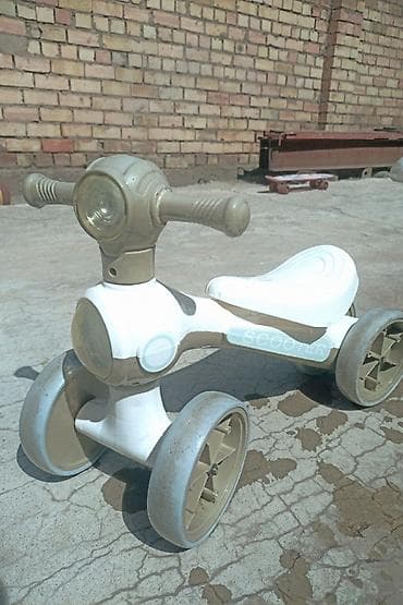 Детский самокат-каталка 4-колесный «Scooter» - Для малышей, которые