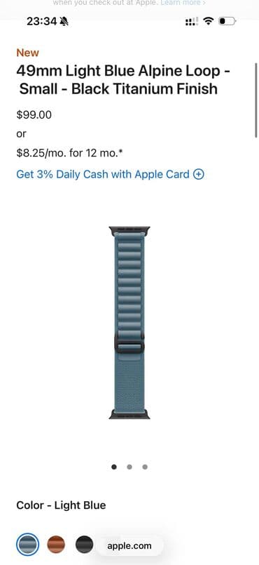 купить ремешки для часов: Продаю новые ремешки для часов Apple Watch. Подходят для 44mm, 45mm — 1