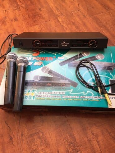 Радиосистема с 2 беспроводными микрофонами