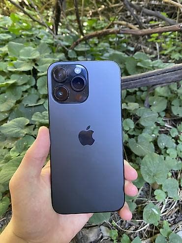 IPhone 14 Pro Max, Б/у, 256 ГБ, Black Titanium, Защитное стекло, Чехол, Кабель, 82 % at lalafo.kg IPhone 14 Pro Max, Б/у, 256 ГБ, Black Titanium, Защитное стекло, Чехол, Кабель, 82 %
