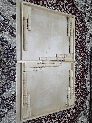 БҮКТӨЛМӨ СТОЛ 2 В 1 БИЙИК СТОЛ ДА БОЛОТ, ЖАПЫС СТОЛ ДА БОЛОТ УЗУНУ — 7