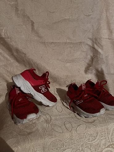 Бөбөктөр үчүн топтомдор: Детские кроссовки, несколько моделей и расцветок. - Черные с синими — 3