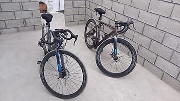 Гравийные/шоссейные велосипеды с дроп-рулями и дисковыми тормозами — 1