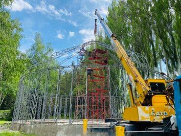 Услуги автокрана: Кран 21 метр стрела — 2